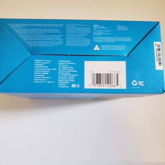 LOGITECH Z150 Multimedia 2.0 Speaker System 6W | Midnight Black | NEW - Picture 4 of 9